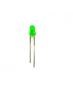 LED 3mm Green (10 Pack)