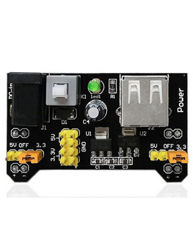 Breadboard Power Supply 5V/3.3V