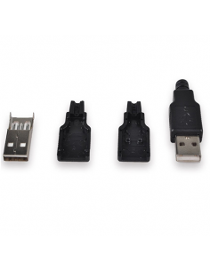 USB Male Connector Kit (2...