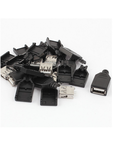 USB Female Connector Kit (2 Pack)