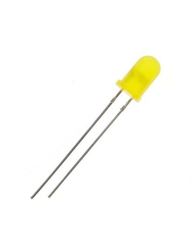 LED 5mm Yellow (10 pack)