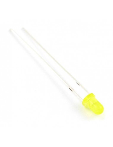 LED 3mm Yellow (10 Pack)