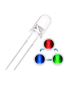 LED 5mm RGB Flashing (5 Pack)