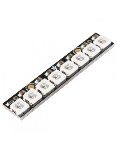 WS2812 Neopixels 8-LED Stick Board