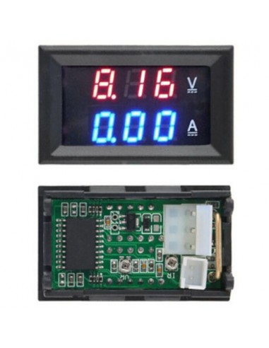 Digital Ammeter Voltmeter DC0-100V/10A