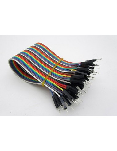 Jumper Wires ( M - M ) - 40 Pin