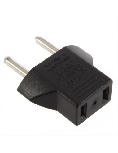 Plug Socket adapter 2 pin US to EU