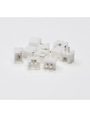 XH2.54 2P Male 10 pack connectors