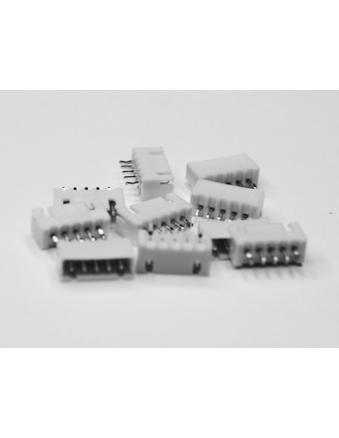 XH2.54 5P Male 10 pack Connectors