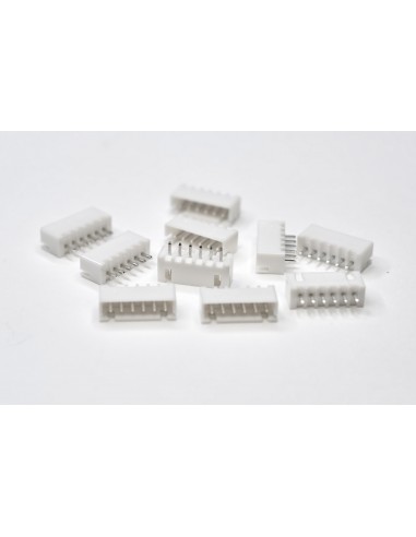 XH2.54 6P Male 10 pack connectors