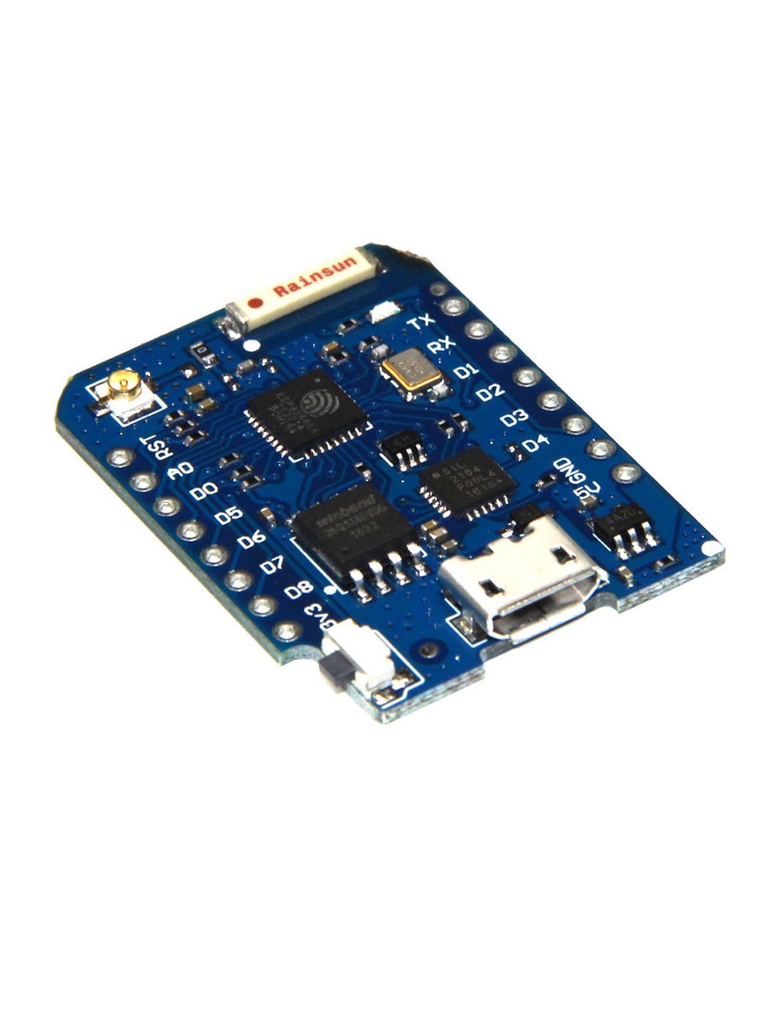 Wemos D1 Mini Pro (16MB) with External Antenna from Mostly Robots