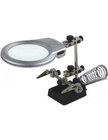 Helping Hand Magnifier LED Light with...