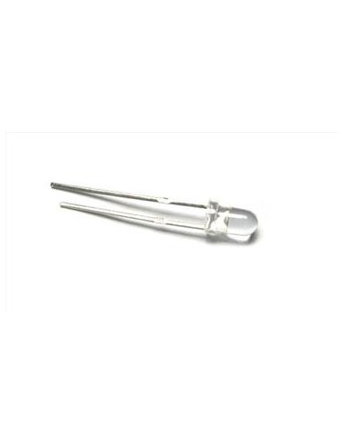 LED 3mm White (10 pack)