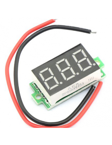 Small Voltmeter Digital Battery Tester