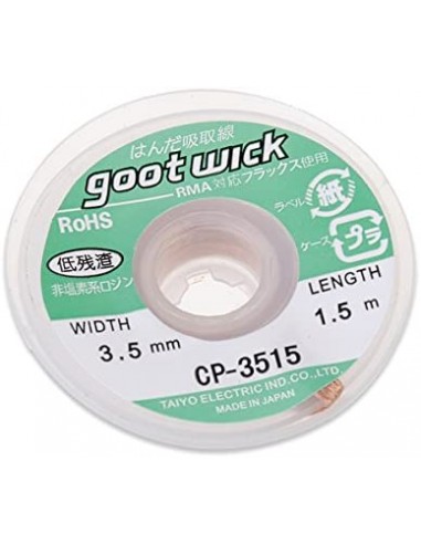 Solder Wick (WxL: 3.5mmx1.5m)