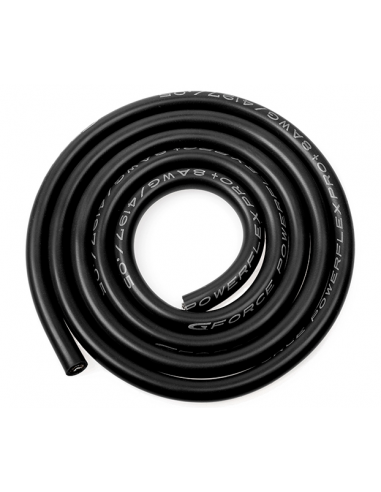 Silicone wire 1.5mm Black
