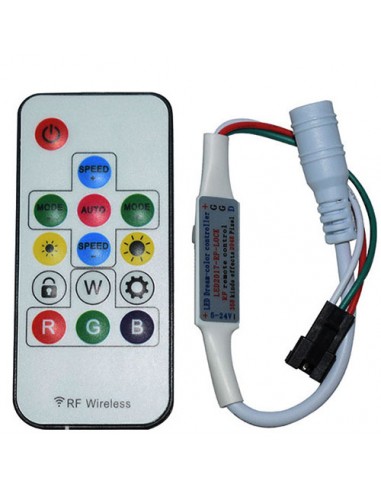 WS2811 LED Strip 12V IR Remote