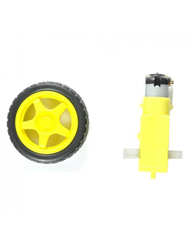 Motor and Wheel Robot Car Set