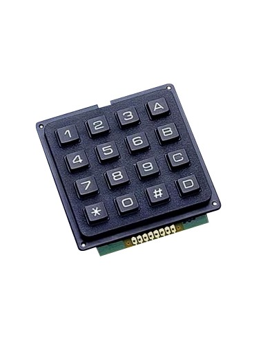 Keypad Black 4x4