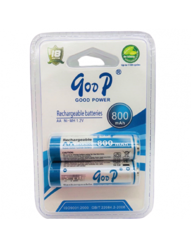 Goop AA Rechargeable Batteries 800...