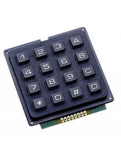 Keypad Black 4x4