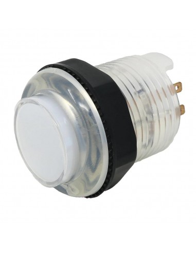 28mm Arcade Transparent Push Button