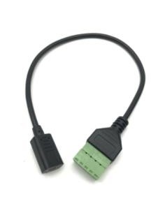 USB Type-C Female to 5-Pin...