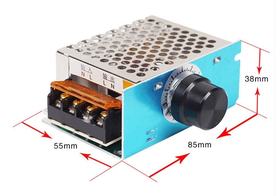 регулятор напряжения 4 квт для тэна. мощность 4000 вт. мощность 4000 вт. мастер-кит mk067m. симисторный регулятор 2квт(ас 220в).